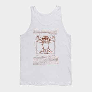 Vitruvian Sloth Tank Top